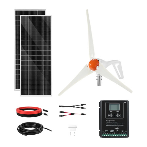 Kit solare eolico ibrido 400w - kit,
